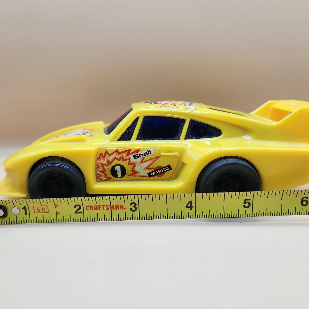 Vtg Blue Box 1985 Porsche 939 Battery Operated Car Plastic - Picture 3 of 9